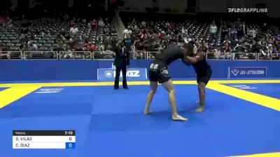 SERGIO VILAS vs CHRISTOPHER DIAZ 2021 World IBJJF Jiu-Jitsu No-Gi Championship