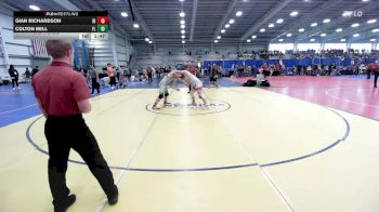 182 lbs 3rd Place - Gian Richardson, RI vs Colton Bell, FL