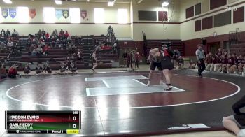 285 lbs Round 2 (4 Team) - Gable Eddy, Independence vs Maddon Evans, Hampton-Dumont-CAL