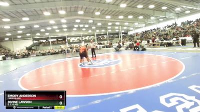 4-215 lbs Cons. Round 1 - Emory Anderson, Churchland vs Divine Lawson, E. C. Glass