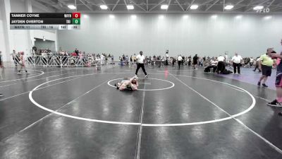 75 lbs Rr Rnd 1 - Tanner Coyne, Wayne Danger - EL vs Jayden Overton, Tri State Hammers - EL