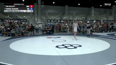 82 kg Champ. Rd Of 32 - DM Hallett, NMU NTS vs Jerrel Baskins, Glasgow Wrestling Academy