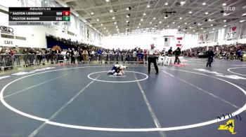 63 lbs Champ. Round 2 - Paxton Barber, Brockport Youth Wrestling Club vs Easton Liermann, Warrior Warehouse Wrestling