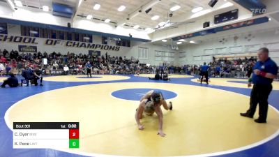 116 lbs Consi Of 32 #2 - Colden Dyer, Bixby (OK) vs Kyler Pace, Layton (UT)