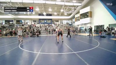 165 lbs Cons. Round 4 - Logan McNally, Wasatch Wrestling Club vs Conner Yerka, Empire Wrestling Club