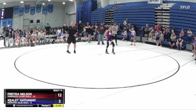 80 lbs Round 4 (6 Team) - Etta Mercier, Nebraska Blue Girls vs Brooklyn Binsfeld, Minnesota Storm Girls