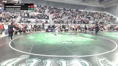 U23 Women - 62 lbs 3rd Place Match - Taylor Graveman, SD vs SaVannah Cosme, CO