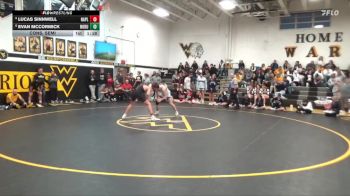 150 lbs Cons. Semi - Lucas Sinnwell, Nashua-Plainfield vs Evan McCormick, North Butler-Clarksville