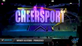 Infinity Allstars - Princesses [2021 L1 Tiny Day 1] 2021 CHEERSPORT National Cheerleading Championship