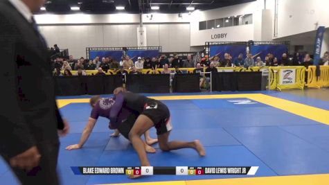 David Lewis Wright Jr vs Blake Edward Brown 2024 World IBJJF Jiu-Jitsu No-Gi Championship