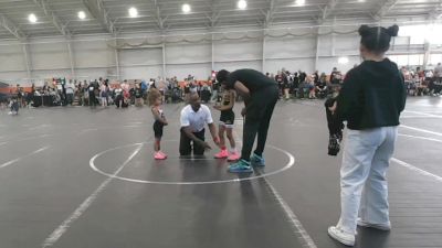 45-55 lbs Round 2 - Destiny Victory Wren, Donahue Wrestling Academy vs Jewels Young, Leaddog