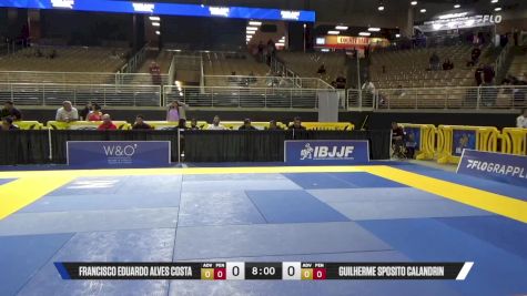 Guilherme Sposito Calandrin vs Francisco Eduardo Alves Costa 2025 Pan Jiu Jitsu IBJJF Championship