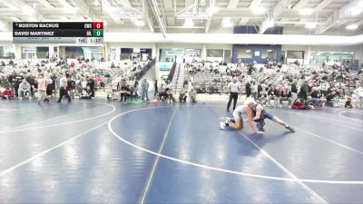 112 lbs 5th Place Match - Boston Backus, Champions Wrestling Club vs David Martinez, Hillcrest