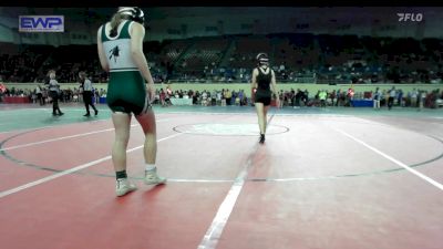 101 lbs Consi Of 16 #1 - Kinslee Nelson, Norman North vs Lydia Ellis, Catoosa High School Girls