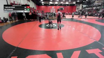 132 lbs Champ. Round 1 - Joe Romano, Arlington Heights (HERSEY) vs Declan Sons, St. Charles (EAST)