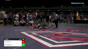 170 lbs Semifinal - Daschle Lamer, OR vs Dom Federici, PA