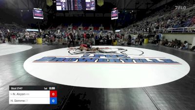 135 lbs Cons 32 #1 - Nora Akpan, MN vs Hoshena Gemme, CT