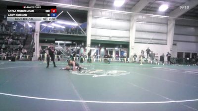 124 lbs Cons. Semi - Abby Dicenzo, West Liberty vs Kayla Moroschan, Unattached