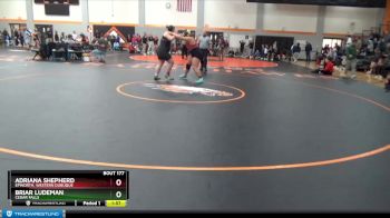 235 lbs Semifinal - Adriana Shepherd, Epworth, Western Dubuque vs Briar Ludeman, Cedar Falls