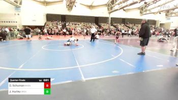 72-J lbs Quarterfinal - Dominic Schuman, Mat Assassins vs Joey Hurley, Orchard South WC