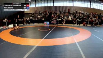 68kg Round 4 - Angelina Ellis-Toddington, Dinos Wrestling Club vs Tehani Blais, Hamilton Wrestling Club