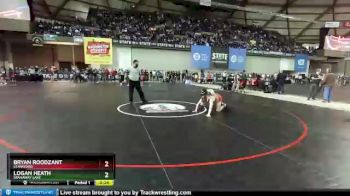 3A 120 lbs Cons. Round 5 - Logan Heath, Spanaway Lake vs Bryan Roodzant, Stanwood