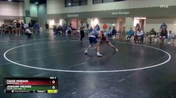 138 lbs Round 3 (16 Team) - Joshuah Weaver, Cedar Cliff High vs Chase Morgan, Oswego High