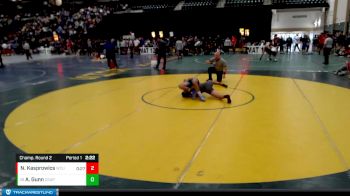 133 lbs Champ. Round 2 - Aleksander Gunn, Colorado State University - Pueblo vs Noah Kasprowics, Western Colorado University
