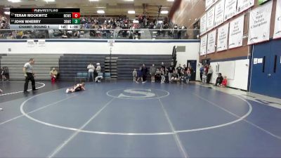 59 lbs Champ. Round 1 - Teran Mockwitz, North Country Wrestling Club vs John Wherry, 208 Badgers Wrestling Club