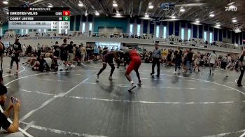 165 lbs Round 2 (4 Team) - Christien Velus, Cowboy WC vs Corey Lester, Ex1t Mafia