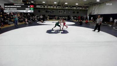 144 lbs Champ. Round 3 - Tas Storer, Poway Wrestling vs Brent Orcutt, Mission Hills High School Wres