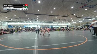 126 lbs Cons. Round 6 - William Harvey, Unattached vs Reed Wicker, Unattached