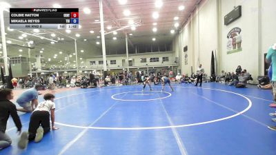 84 lbs Rr Rnd 8 - Colbie Hatton, Central Pennies vs Mikaela Reyes, Triumph Trained - Girls