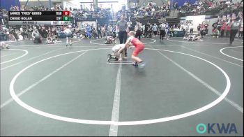 90 lbs Rr Rnd 3 - James "Tres" Gibbs, Team Guthrie Wrestling vs Creed Rolan, Standfast