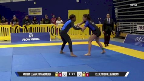 Kelsey Nichole Hawkins vs Kaytlyn Elizabeth Sandmeyer 2025 Pan IBJJF Jiu-Jitsu No-Gi Championship