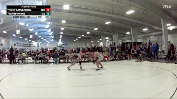 163 lbs 7th Place Match - Noah Goings, 2TG vs Cory Langenberg, Milford Wrestling Club