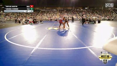 G5A-145 lbs Semifinal - Adama Coenen, PLAINVIEW (Girls) vs Khylie Austin, WAGONER (Girls)