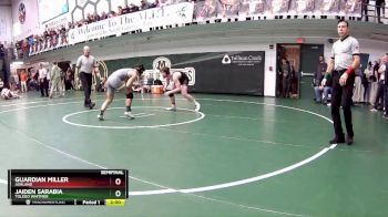 132 lbs Semifinal - Jaiden Sarabia, Toledo Whitmer vs Guardian Miller, Ashland