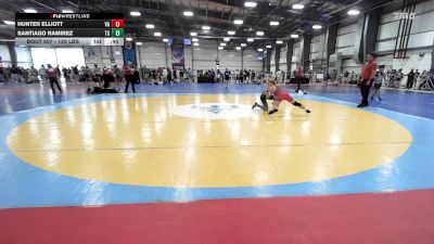 120 lbs Consi Of 8 #2 - Hunter Elliott, VA vs Santiago Ramirez, TX