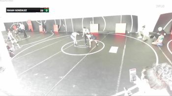 98 lbs 1st Place Match - Lucas Rubio, 951 Wrestling Club vs Isaiah Gonzalez, SoCal Hammers Wrestling