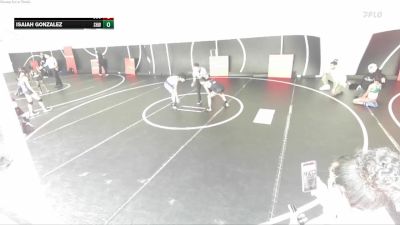 98 lbs 1st Place Match - Lucas Rubio, 951 Wrestling Club vs Isaiah Gonzalez, SoCal Hammers Wrestling