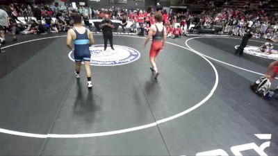 215 lbs Levi Bussey, SAWA - Sacramento Area Wrestling Association vs Jonathan Arias, KCWA - Kern County Wrestling Association