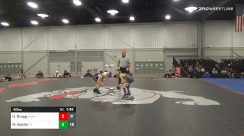 65 lbs Prelims - Hudson Bragg, POWA vs Michael Baxter, Team Techfall