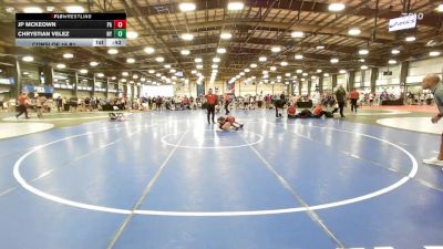 100 lbs Consi Of 16 #1 - Jp Mckeown, PA vs Chrystian Velez, NY