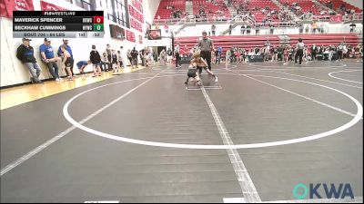 64 lbs Round Of 16 - Maverick Spencer, Keystone Kids Wrestling Club vs Beckham Cummings, Newcastle Youth Wrestling