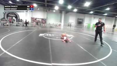 66 lbs Quarterfinal - Mason Trujillo, Aniciete TC vs Timber Wright, Palouse Elite Wrestling