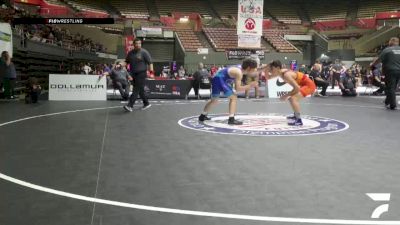 Cons. Round 6 - Roman Arakelyan, Birmingham Community Charter High School Wrestling vs Nathan Cauwel, Chino High School Wrestling