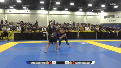 Isadora Souza E Silva vs Hannah Elizabeth Ripper 2024 World IBJJF Jiu-Jitsu No-Gi Championship