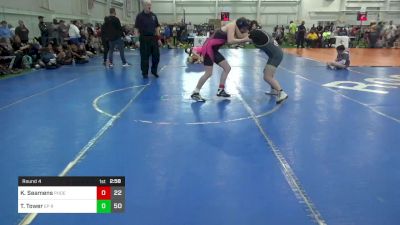 150 lbs Round 4 - Katie Seamens, Phoenix Wrestling Club vs Toria Tower, EP Rattlers