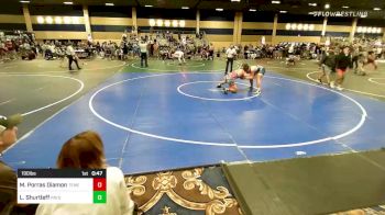 190 lbs Consolation - Matthew Porras Diamond, Temecula Valley High vs Landen Shurtleff, Payson WC